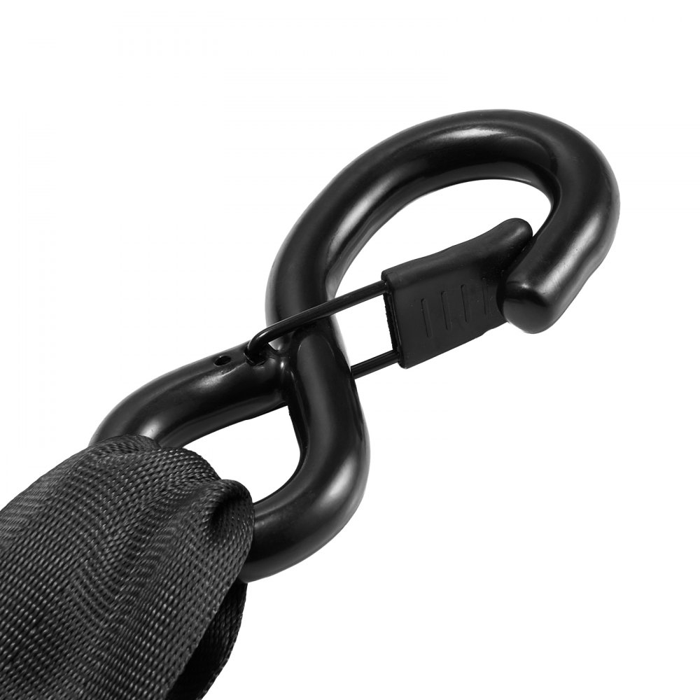 VEVOR Retractable Ratchet Straps, 50.8 mm x 3 m, Tie Down Straps with S Hooks, 1375 kg Break Strength, 2 Soft Loops, Tie Down Ratcheting for Moving, Trailers, Motorcycles, Kayaks, Car Roof, 2 Pack