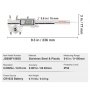 VEVOR Digital Vernier Caliper 0-150m Vernier Gauge Measuring Tools ±0.02mm Stainless Steel IP54 LCD Display Automatic Shut-Off Function Ideal for measuring inner/outer diameter, depth and increments