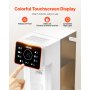 VEVOR Instant Hot Water Dispenser, Countertop Boiling Water Dispenser with Adjustable 6 Temps & 8 Water Volumes, 101oz(3L) Removable Water Tank, Quick Heating with Touchscreen & Child Lock for Home