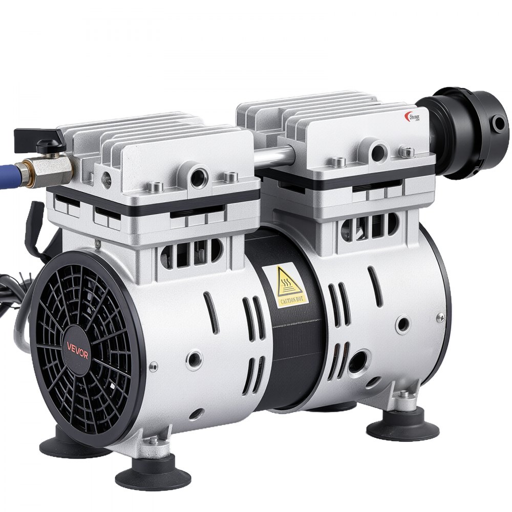 VEVOR Pond Aerators, 5.2CFM Aeration System for Lakes up to 3 Acres, 4/5 HP Air Compressor, 1 Diffuser & 30.5 m Weighted Tubing, Outdoor Pond Aeration Pump for Deep Water Oxygen Circulation