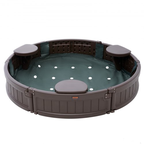 Zandbak SucceBuy, Ronde HDPE, Buiten Tuin, 3-12 Jaar
