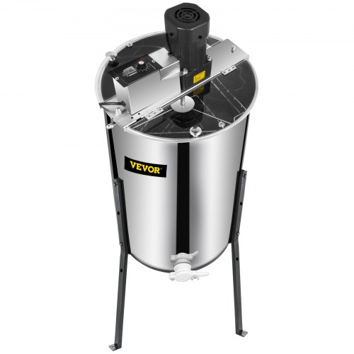 3 Frame Electric Honey Extractor 15" Diameter 24" Barrel Height 2" Outlet
