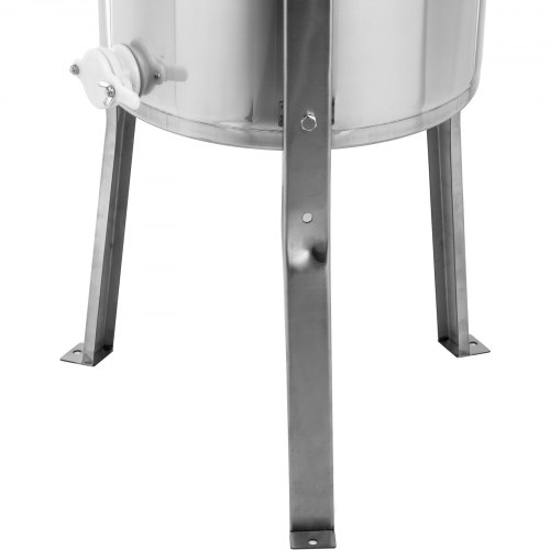 3 Frame Electric Honey Extractor 15" Diameter 24" Barrel Height 2" Outlet