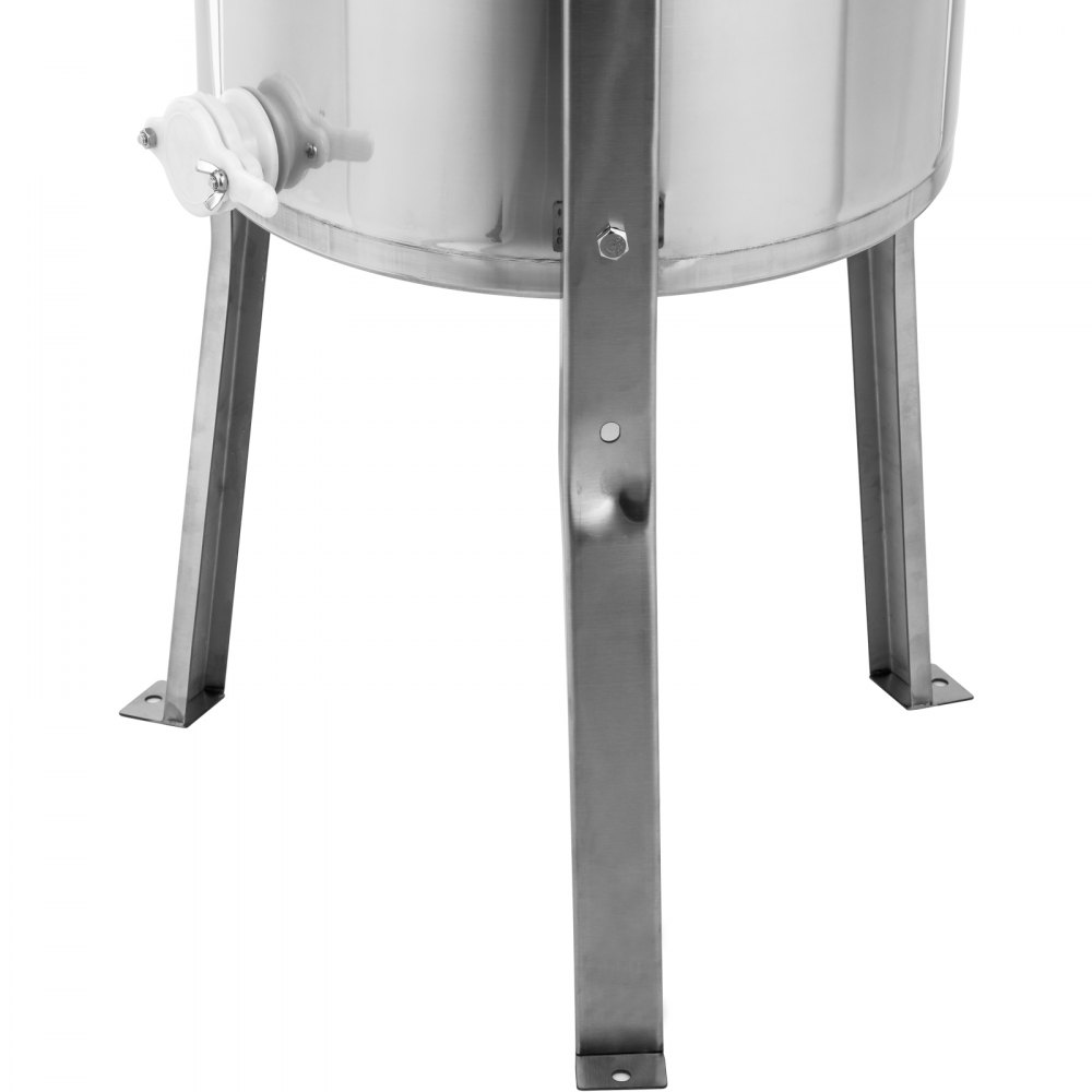 VEVOR 3 Frame Electric Honey Extractor Separator Stainless Steel Bee Extractor Stainless Steel Honeycomb Spinner Crank Beekeeping Extraction Apiary Centrifuge Equipment