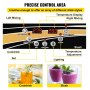 VEVOR Frozen Drink Machine 2X15 L Commerciële Slush Machine 890W Margarita Machine van Roestvrij Staal, PC en ABS met Efficiënt Koelen, 3 Zijden Effectief Warmteafvoer Perfect voor Ijskoude Drankjes