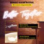 VEVOR Neon Borden, 61 x 25,4 cm en 43,2 x 23 cm Better Together, Instelbare Helderheid Witte Neonreclames met Dimmerschakelaar en 12V Lichtnetadapter, voor Huis-, Feest-, Bruilofts- en Bardecoratie