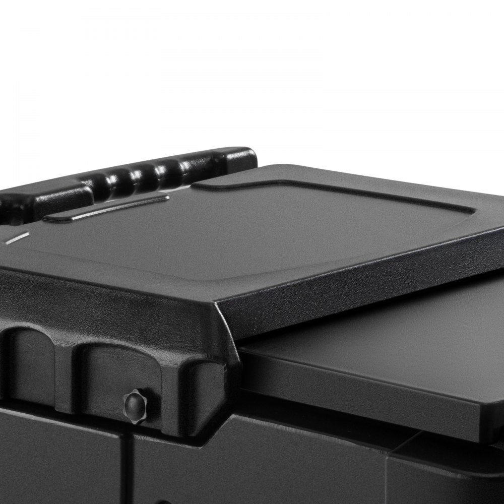 VEVOR Commerciële Draagbare IJscontainer 56,7 kg Laadvermogen IJsdrager (80 x 58 x 74 cm) RVS IJsbox met 4 Wielen en Schuifdeksel, Gekoelde Kar voor Bar Restaurant Keuken