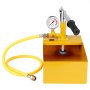 VEVOR Drukontlastingspomp, max. 25 bar, vulpompset met enkele klep en manometer, 5L watertank, 1m slang met 1/2-inch buitendraad voor leidingen