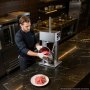 VEVOR Electric Sausage Stuffer 10L Vertical Meat Maker Stainless Steel, for Commercial Use, Stepless Speed Control Meat Stuffer, Sausage Filler Kit, 4 Filling Tubes & Foot Pedal, CE Approved