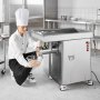 VEVOR Meat Grinder, 36.7 Lbs/Min Capacity Electric Meat Grinders w/ Blade, Grinding Plate, Sausage Maker, Stainless Steel Commercial Meat Mincer for Kitchen Restaurant Butcher Store