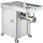 VEVOR Meat Grinder, 36.7 Lbs/Min Capacity Electric Meat Grinders w/ Blade, Grinding Plate, Sausage Maker, Stainless Steel Commercial Meat Mincer for Kitchen Restaurant Butcher Store