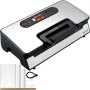 VEVOR Vacuum Sealer 130W Vacuum Sealer 90Kpa Sealing Device 30cm Sealing Length Film Sealer for Dry or Moist Food Incl. 10x Vacuum Bags, 2x Vacuum Bag Rolls and Hose