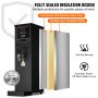 VEVOR Commerciële Elektrische Heetwaterdispenser 15L, 2500W met RVS Verwarmingsbuis, 50L/H Snelle Verwarming, voor Koffie, Thee, Restaurant