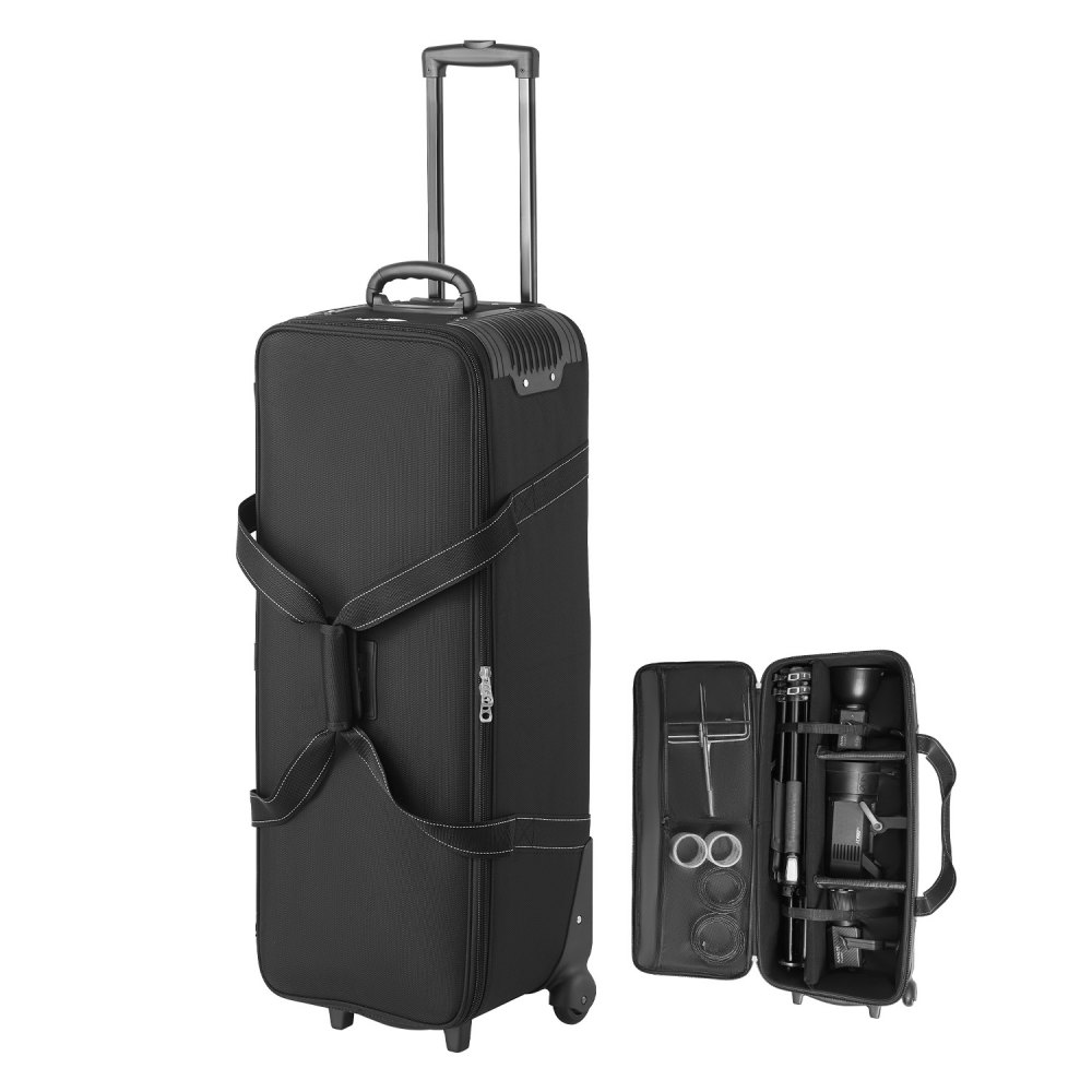 VEVOR Studio Trolley Transporttas Studio-apparatuur Studiotas 910x300x355mm