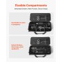 VEVOR Studio Trolley Transporttas Studio-apparatuur Studiotas 910x300x355mm