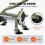 VEVOR French Fry Cutter, Potato Slicer with 1/2" 3/8" 1/4" Stainless Steel Blades, Manual Potato Cutter Chopper with Suction Cups, Great for Potato, French Fries, Cucumber, Vegetables, Carrot
