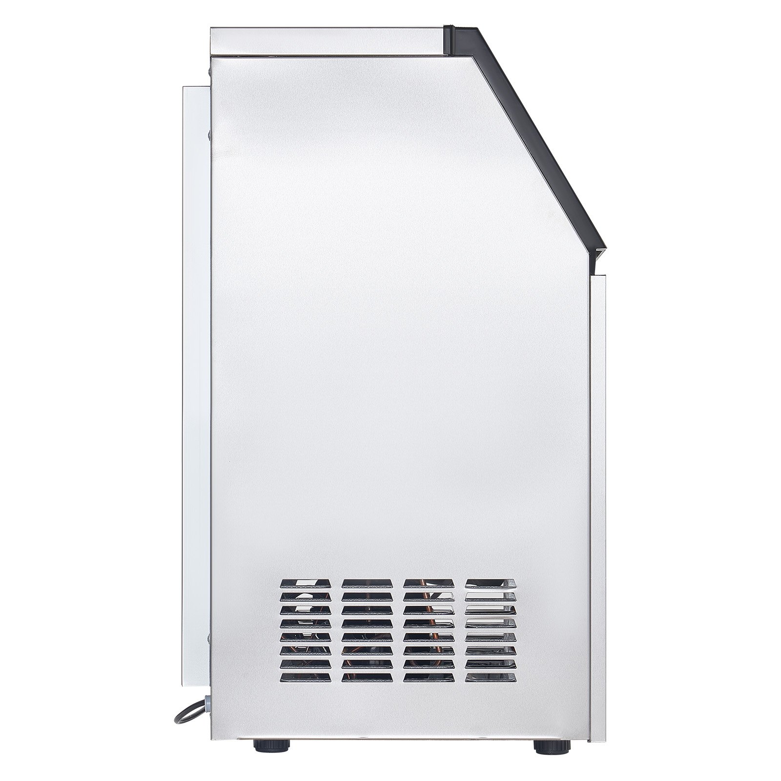 VEVOR 100lbs/24H Commercial Ice Maker, 36 Ice Cubes in 15 Minutes, Freestanding Ice Maker Machine with 28lbs Large Storage Capacity for Bar Office Restaurant, with LED Digital Display & Self-Cleaning