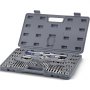 VEVOR Draadsnijset 60-delig Draadtappen en Snijplaten Koolstofstalen Tappen Stansmessen 1,25 cm tot 4,38 cm 27 Tap 27 Matrijzenset 43,5 x 24,5 x 5 cm Draadsnijset Handgereedschap in Werktuigmachines