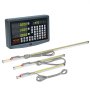 VEVOR Digital Display 400/450/950mm Linear Scale 3-Axis DRO Display Kit Bracket for DRO Rod Knife Holder Plate Clock Case Power Cord Clock Mount Wing Nut Screw Cover Ruler