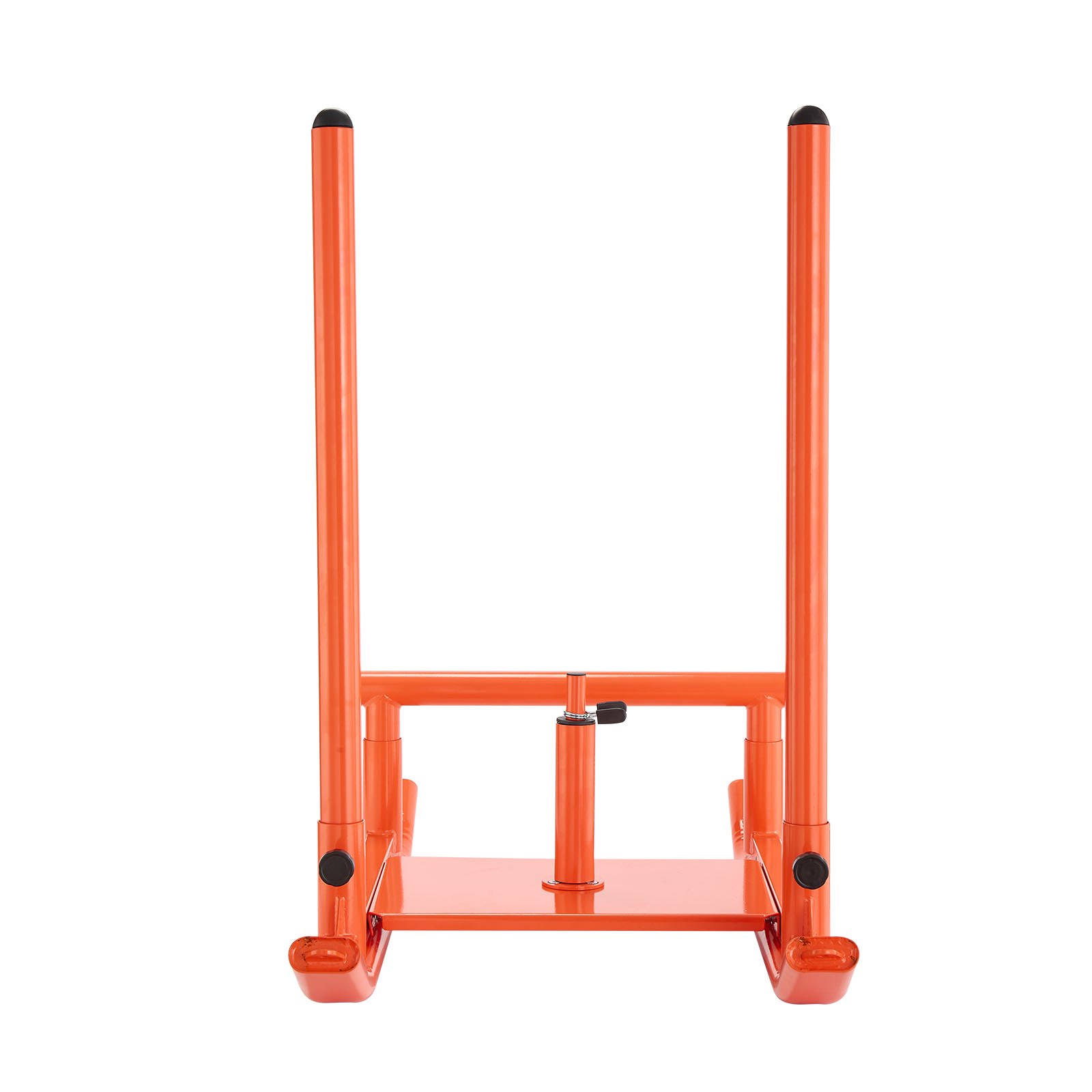 VEVOR Gewichtsslee Power Sled Krachttrainingslee om de snelheid te verbeteren bij atletische oefeningen, Fitnessapparaat met handvat, Compatibel met 25/51 mm gewichtsschijven, Oranje