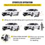 VEVOR 2 stuks Liftmaster Auto Wiel Dolly Premium Kogellagers Skate Meubels Mover
