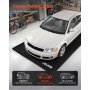 VEVOR PVC garagevloermat, antislip (2,4 x 5,5 x 0,03 m) met wisser, duurzame en waterdichte vloerbescherming tegen sneeuw, regen en modder, zwart