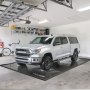 VEVOR PVC garagevloermat, antislip (2,6 x 6,1 x 0,03 m) met wisser, duurzaam en waterdicht, vloerbescherming tegen sneeuw, regen en modder, zwart