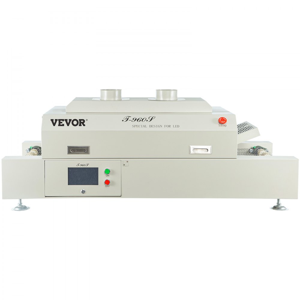 Vevor Reflow Oven Reflow Soldering Machine T960s Reflow Machine 300x960 Mm 220v