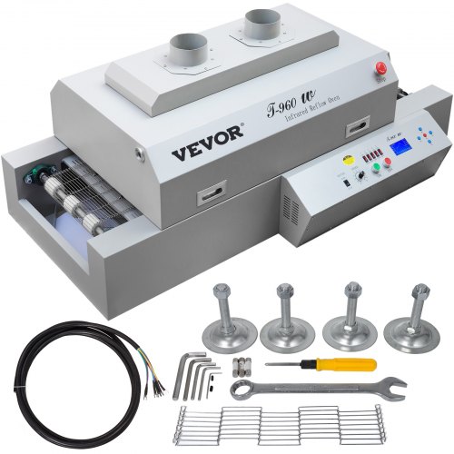 Vevor Reflow Oven Reflow Soldering Machine 300 X 960mm Reflow Machine T960w 220v