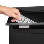 VEVOR Drop Safe 1,2 kubieke voet drop safe met grote voorsleuf, drop cabinet safe met digitaal toetsenbord & 2 niveaus & reservesleutels voor contant geld bankontvangsten