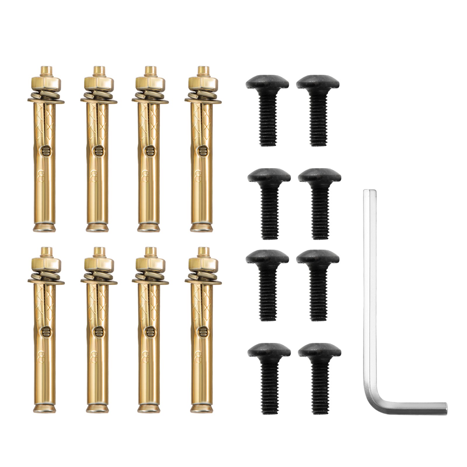 Vevor Trapleuning 2 Palen Leuning Balustrade Trap Rail Voor 4-5 Treden Aluminium