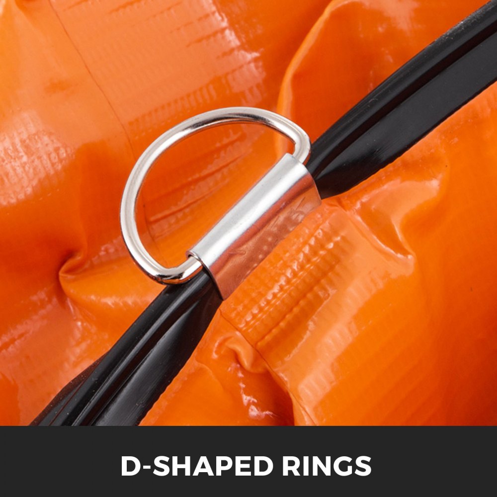 Ventilatorslang ø 250 mm x 8 m PVC flexibele slang voor afzuigventilator