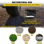 VEVOR Grindrooster, 7,6 x 2,9 m Geo-Grid, Grindhoningraat, Permeabel Stabilisatiesysteem voor DIY-patio's, looppaden, opritten voor lichte voertuigen, parkeerplaatsen, gras en grind