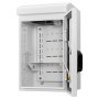 VEVOR Waterdichte Elektrische Kast IP65, Schakelkast van koudgewalst staal met thermostaat, ventilator en regenkap, afsluitbare buitenkast 30 x 20 x 40 cm