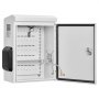 VEVOR Waterdichte Elektrische Kast IP65, Schakelkast van koudgewalst staal met thermostaat, ventilator en regenkap, afsluitbare buitenkast 40 x 20 x 50 cm