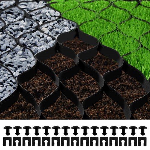 Stabilo Kunststof Grasraster Grasrasterplaten Graswaben Bodemwaben Weideplaten Padokplaten Padokplaten 50x50x4 cm - groen - 10 stuks Stabilo Kunststof Grasraster Grasrasterplaten Graswaben Bodemwaben Weideplaten Padokplaten Padokplaten 50x50x4 cm - groen - 10 stuks