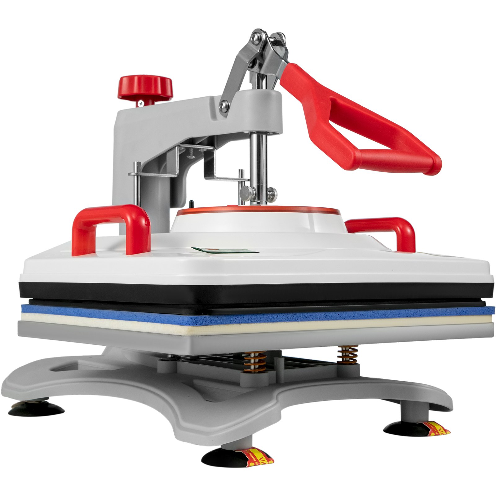 VEVOR 15x12Inch Heat Press Machine 5 in 1 Heat Press 30x38cm Professional Multifunctional Heat Press Digital Hot Sublimation Machine White for Mug Plate and Cap Transfer