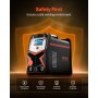 VEVOR TIG Welder, 200A 6-In-1 Aluminum Welding Machine (LED Display) - AC TIG/DC TIG/AC Pulse TIG/DC Pulse TIG/Spot TIG/MMA(Stick), Electric Welder with Synergic Control IGBT