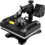 VEVOR Heat Press Machine 12 x 15 Inch 5 In 1 Shirt Printing Machine 360° Rotation Swing Away Heat Press 5 In 1 Heat Press 1000W Sublimation Machine  Dual-Tube Heating for DIY T-Mugs And Shirts Cap