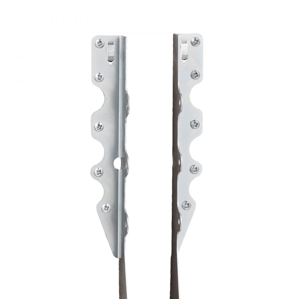 VEVOR 50 stuks balkhanger, houtverbinder, binnenafmetingen 40x38x199 mm, balkverbinder, balkdrager met roestwerende coating, paaldragerverbindingsklemmen voor vloerbedekking en plafondspanten