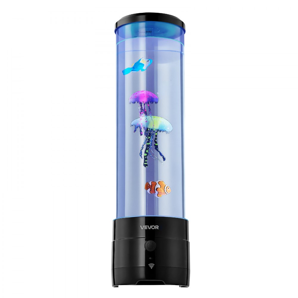 VEVOR Sensory Bubble Tube Lamp 16 Remote-controlled Color Water Fish Lamp