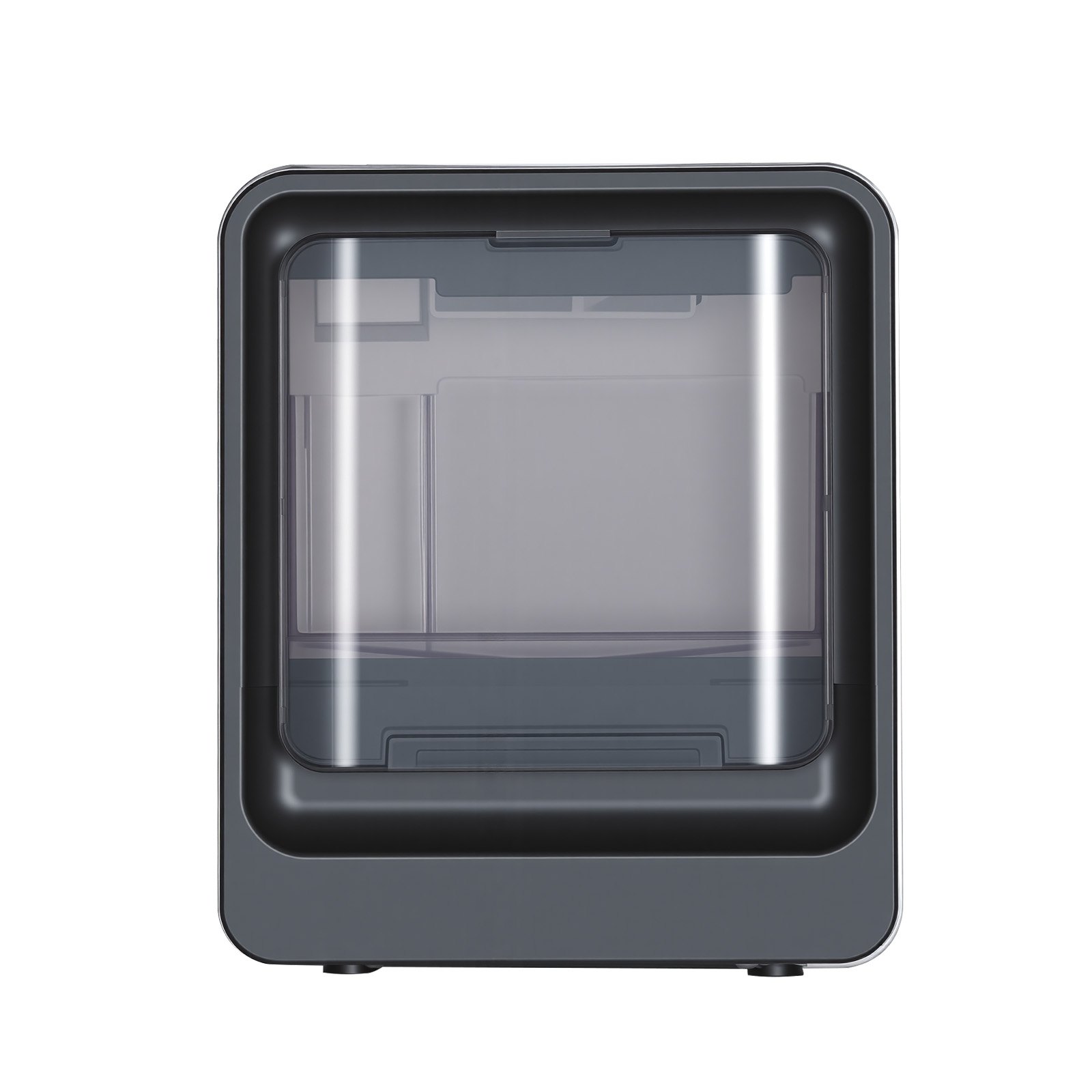 VEVOR Tafelmodel IJsblokjesmachine, 15 kg per dag, Zelfreinigend & Draagbaar IJsblokjesbakje met Schepje & IJsblokjeslade, IJsblokjesmachine voor kauwijs voor thuis, keuken, kantoor, bar, feesten