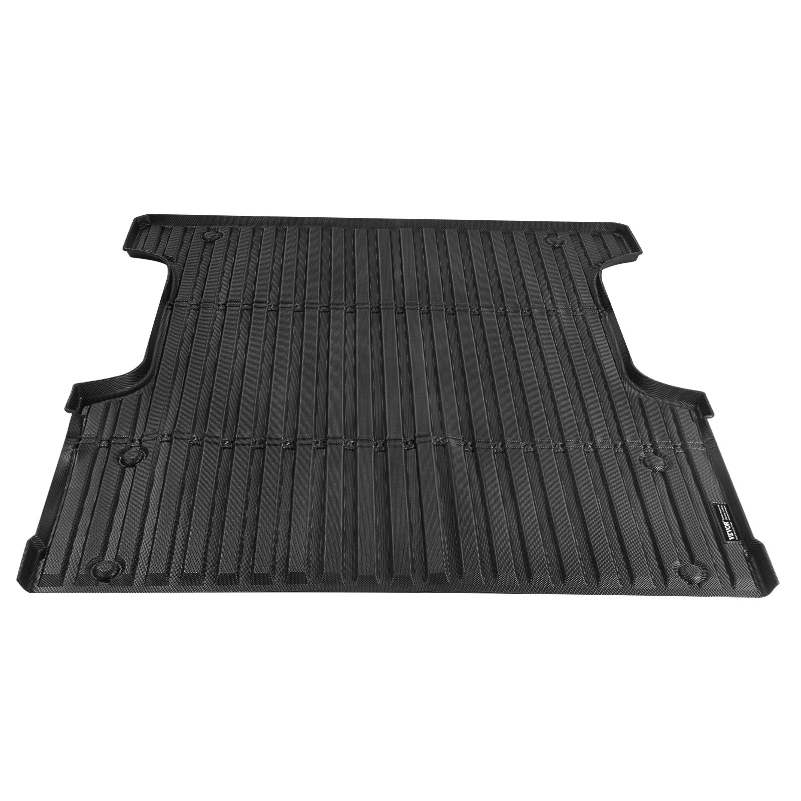 VEVOR Truck Bed Mat, Compatible with 2022-2024 Toyota Tundra, TPE Truck Bed Liner Mat Fits for 5.5 FT Bed, Thick and Heavy-Duty Bed Mat Car Accessories for All-Weather Protection, Prevent Slipping