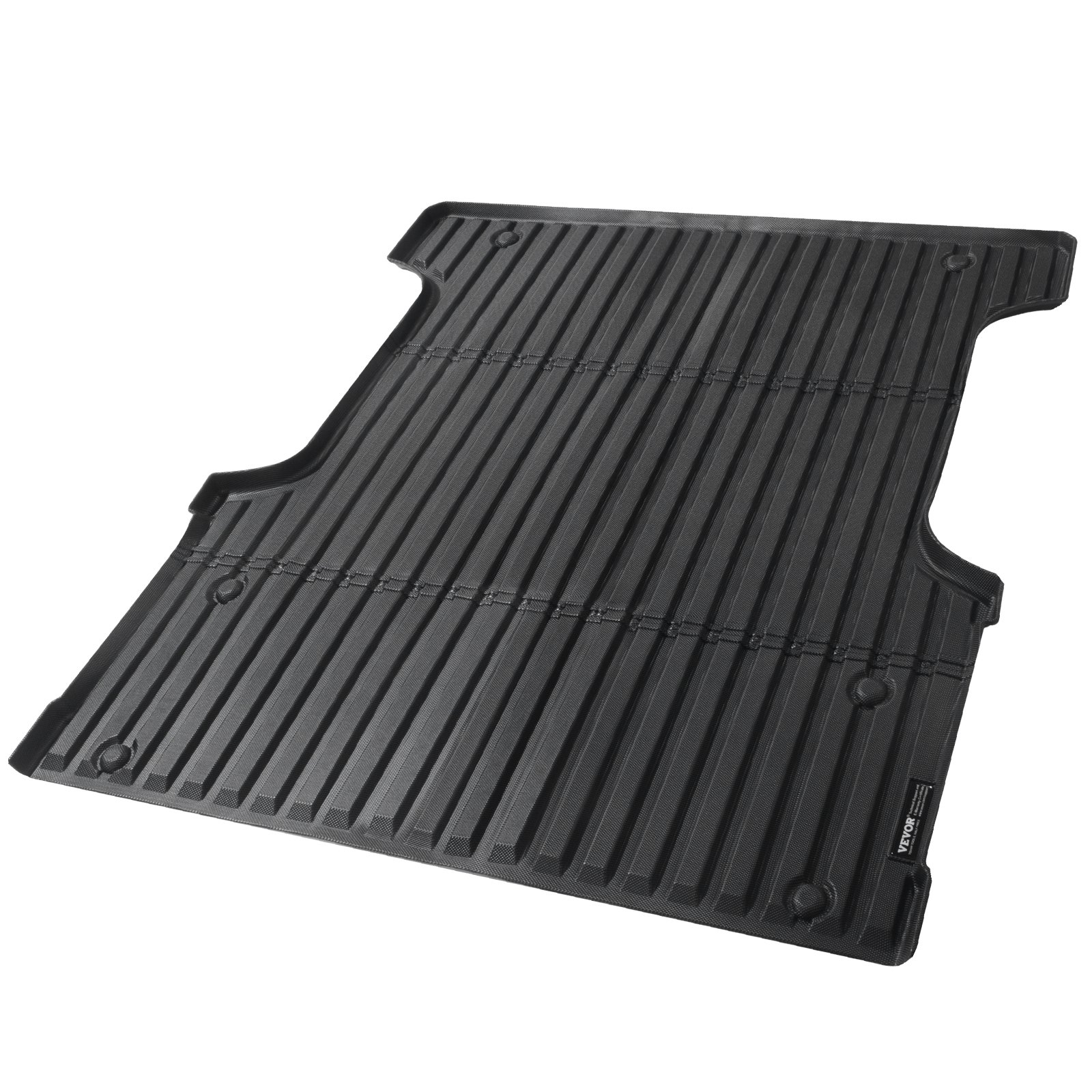 VEVOR Truck Bed Mat, Compatible with 2022-2024 Toyota Tundra, TPE Truck Bed Liner Mat Fits for 5.5 FT Bed, Thick and Heavy-Duty Bed Mat Car Accessories for All-Weather Protection, Prevent Slipping