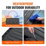 VEVOR Truck Bed Mat, Compatible with 2005-2023 Toyota Tacoma, TPE Truck Bed Liner Mat Fits for 5 FT Bed, Thick and Heavy-Duty Bed Mat Car Accessories for All-Weather Protection, Prevent Slipping