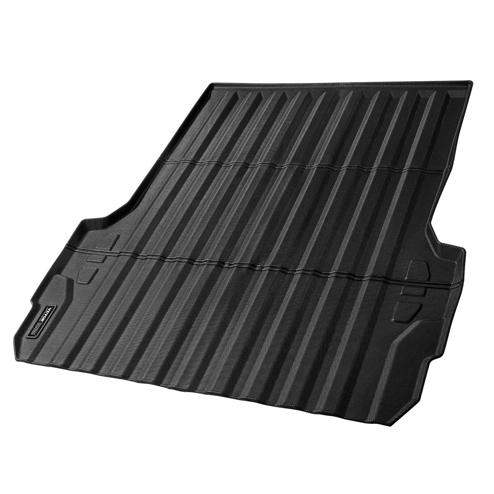 VEVOR Truck Bed Mat Compatibel met 2023-2024 Chevrolet Colorado/GMC Canyon, TPE Truck Bed Mat 1540 x 1440 x 35 mm Bed Liner, Zwarte Dikke Matras, Ideaal voor Transport