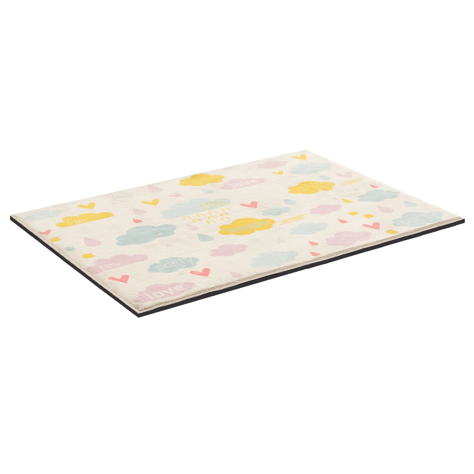 VEVOR tapijtonderlegger, antislipmat 2438,4 x 1524 x 5,6 mm, tapijtstopper, op maat te snijden, gemaakt van polyester en TPR met rubberen onderlaag, antislip en waterdicht, universeel voor alle vloeren, lades en kofferbakken.