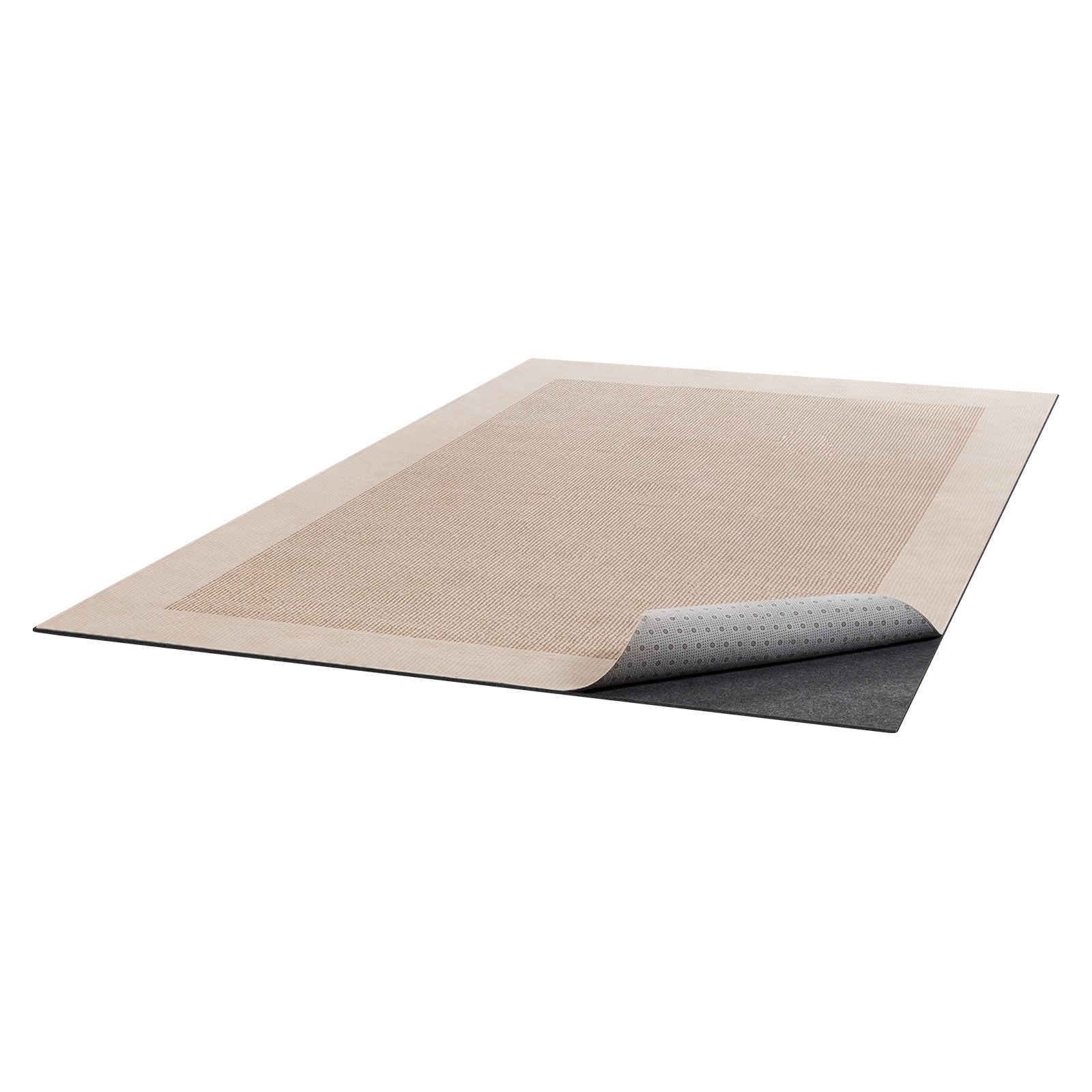VEVOR tapijtonderlegger, antislipmat 2743,2 x 3657,6 x 3 mm, tapijtstopper, op maat te snijden, gemaakt van polyester en TPR met rubberen onderlaag, antislip en waterdicht, universeel voor alle vloeren, lades en kofferbakken.