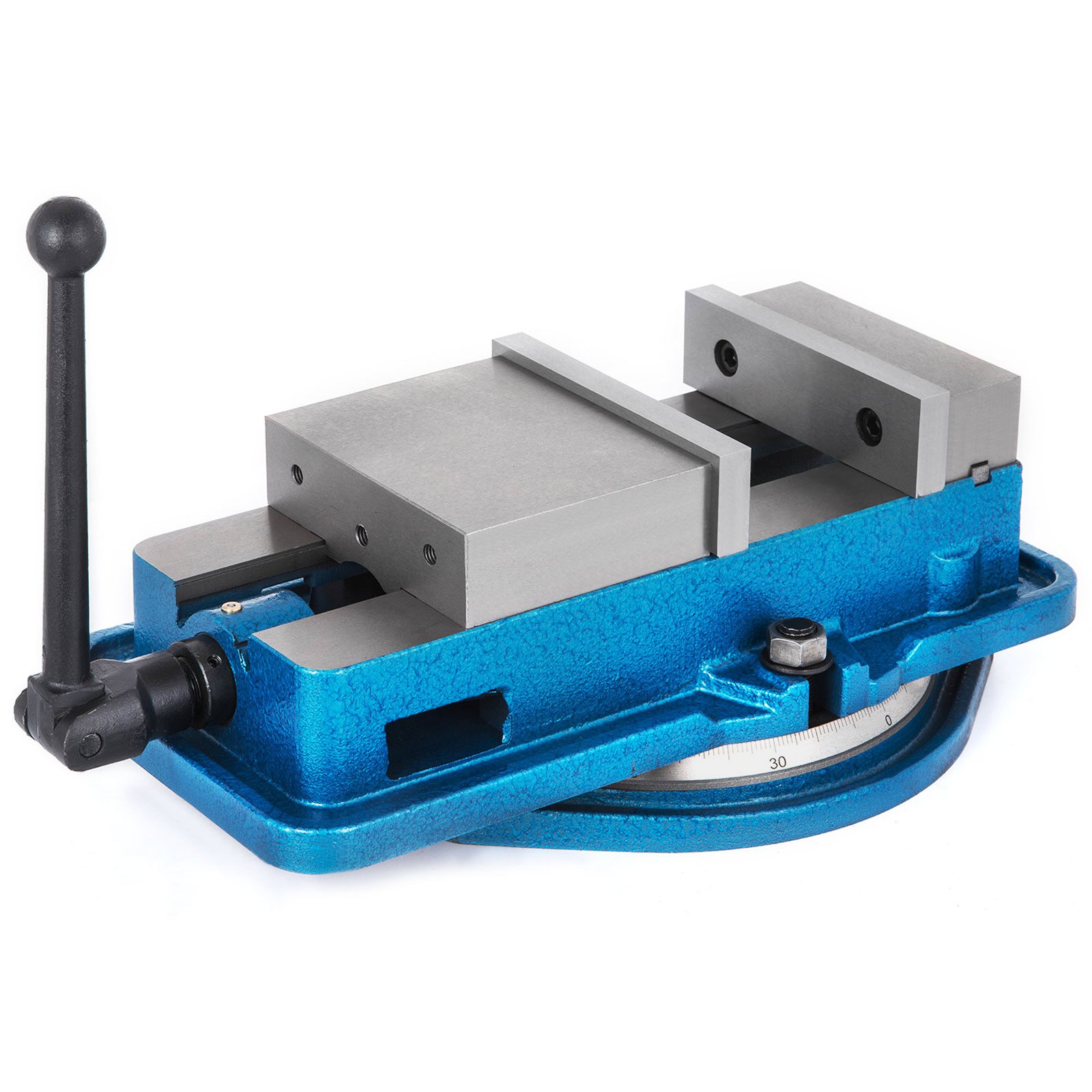 VEVOR 80MM Heavy Duty Milling Vise Bench Clamp Vise High Precision Clamping Vise 3 Inch Jaw Width with 360 Degree Swiveling Base CNC Vise