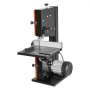 VEVOR lintzaag, 229 mm, houtlintzaag met 373 W motor (1/2 HP), 90 mm zaaghoogte, 300x300 mm gegoten aluminium tafel, met 360° werkverlichting, verstekgeleider, parallelgeleider, voor houtbewerking